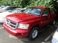 2009 Inferno Red Crystal Pearl Dodge Dakota ST Extended Cab 4x4  photo #3