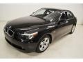 Jet Black - 5 Series 525i Sedan Photo No. 5