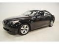 Jet Black - 5 Series 525i Sedan Photo No. 6