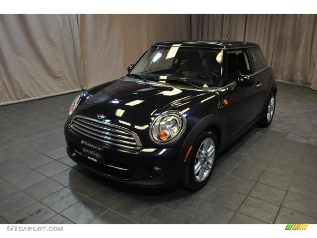 2013 Cooper Hardtop - Reef Blue Metallic / Carbon Black photo #1