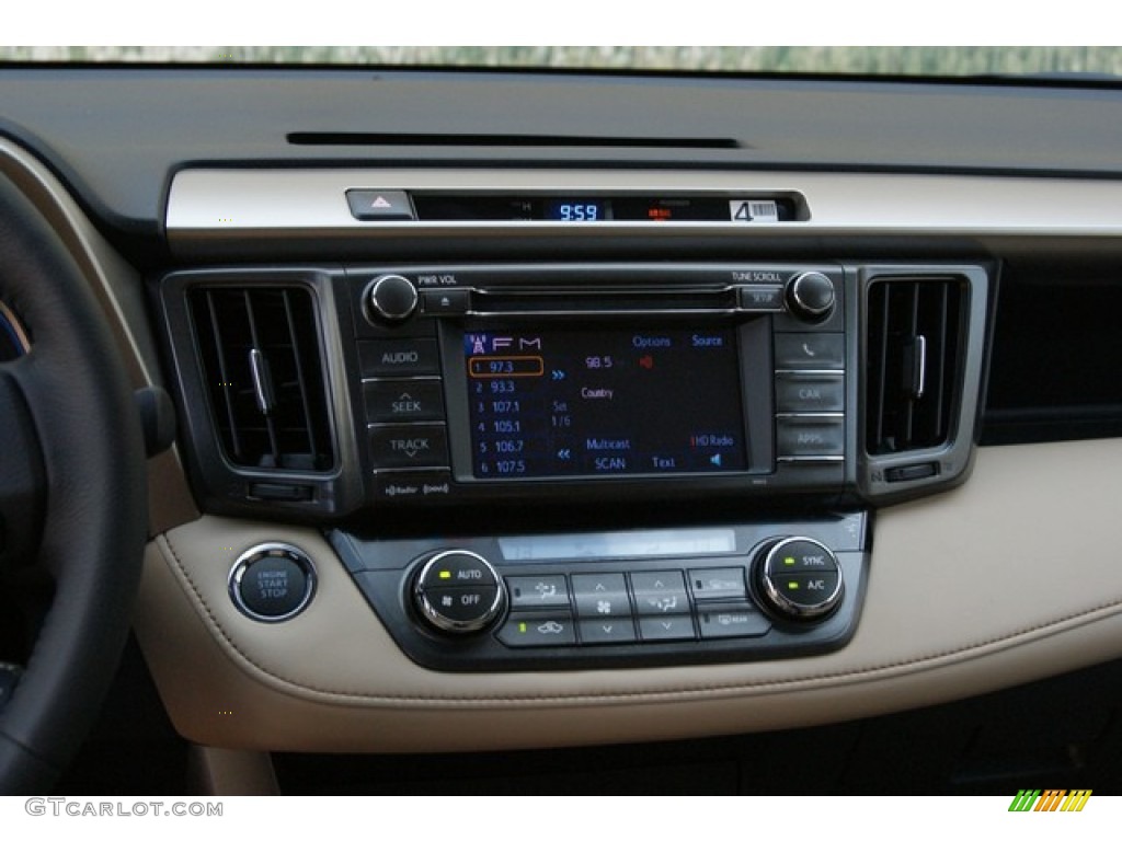 2013 RAV4 Limited AWD - Shoreline Blue Pearl / Beige photo #6