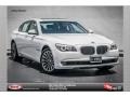 Alpine White 2012 BMW 7 Series 740i Sedan