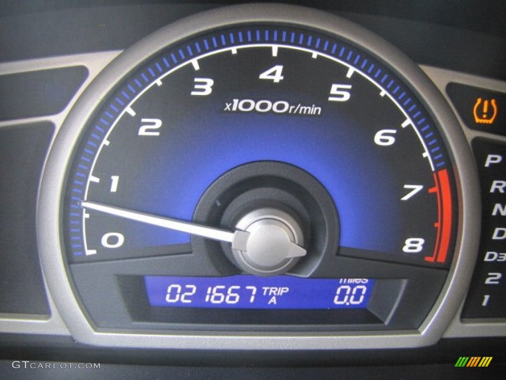 2010 Civic EX Sedan - Urban Titanium Metallic / Beige photo #17