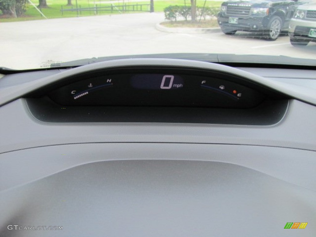 2010 Civic EX Sedan - Urban Titanium Metallic / Beige photo #18