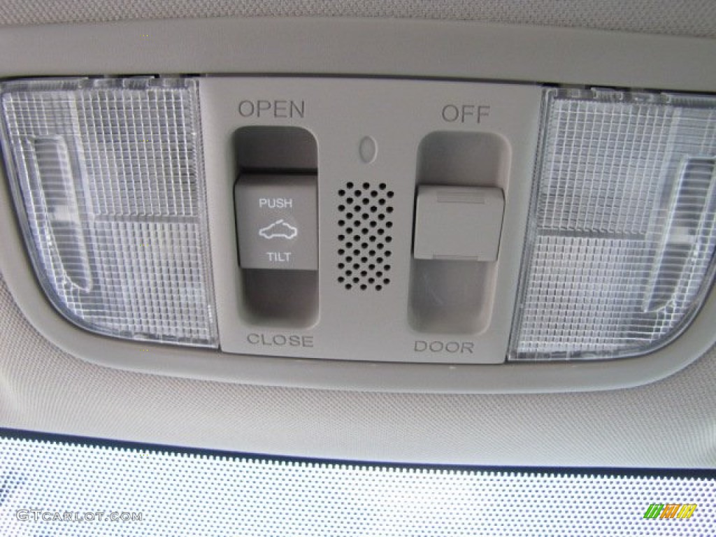 2010 Civic EX Sedan - Urban Titanium Metallic / Beige photo #28
