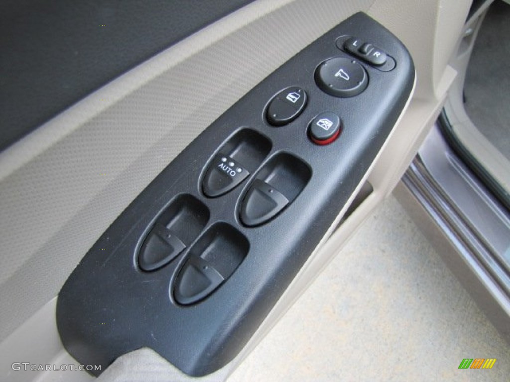 2010 Civic EX Sedan - Urban Titanium Metallic / Beige photo #30