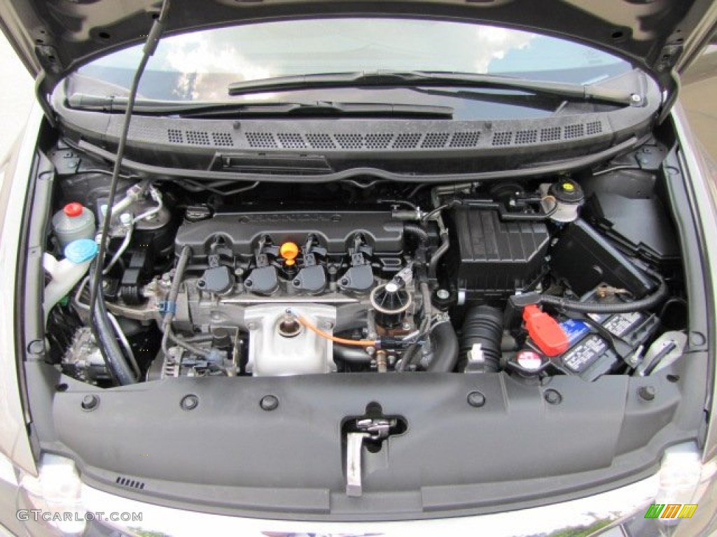 2010 Civic EX Sedan - Urban Titanium Metallic / Beige photo #35