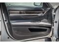 Black 2012 BMW 7 Series 740i Sedan Door Panel