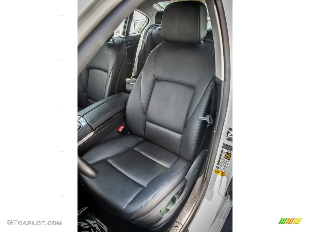 Black Interior 2012 BMW 7 Series 740i Sedan Photo #83089077