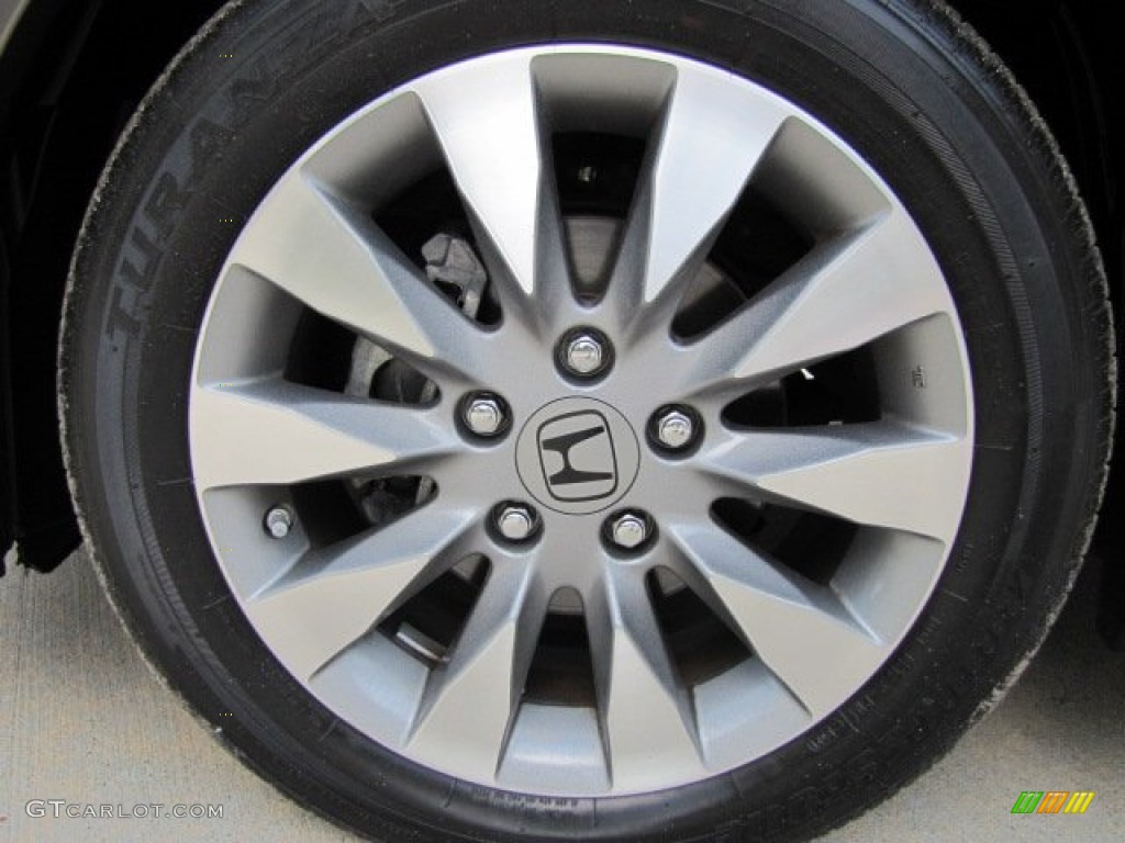 2010 Civic EX Sedan - Urban Titanium Metallic / Beige photo #40