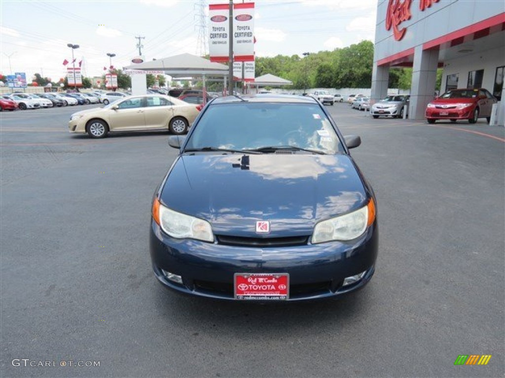 2007 ION 3 Quad Coupe - Deep Blue / Black photo #2