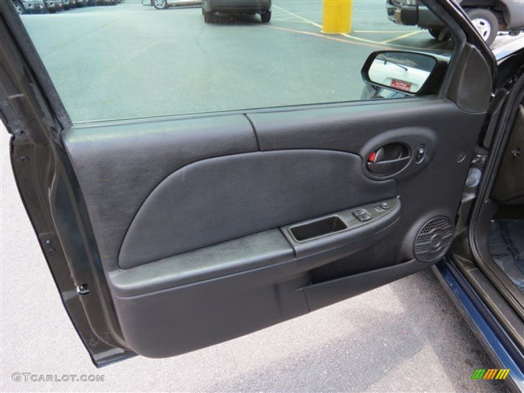 2007 ION 3 Quad Coupe - Deep Blue / Black photo #10