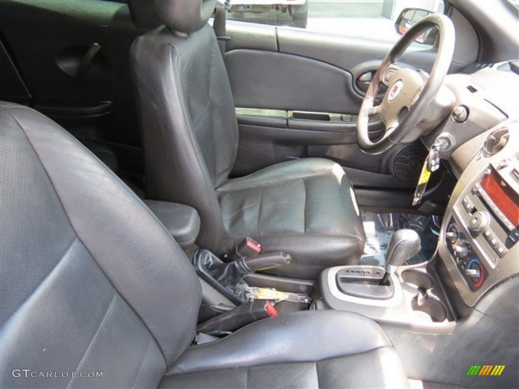 2007 ION 3 Quad Coupe - Deep Blue / Black photo #13