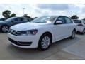 2013 Candy White Volkswagen Passat 2.5L Wolfsburg Edition  photo #1