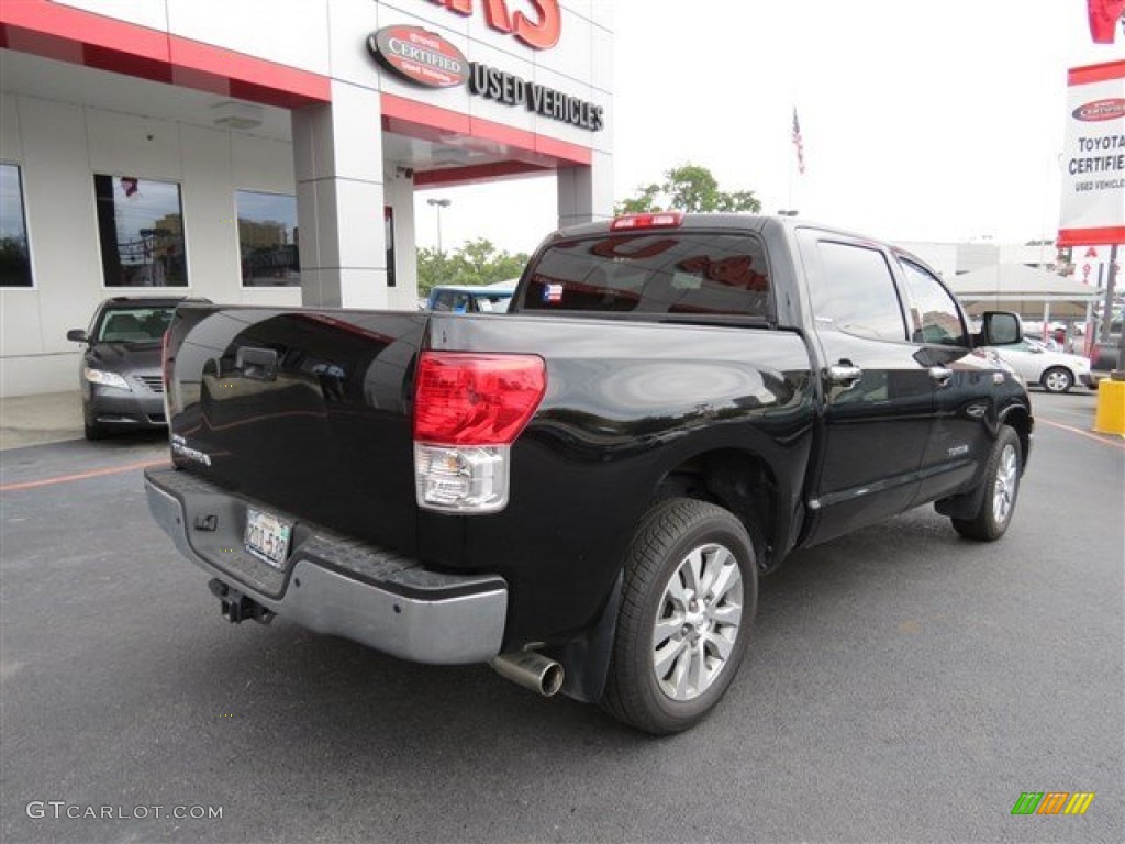 2012 Tundra Limited CrewMax - Black / Red Rock photo #7