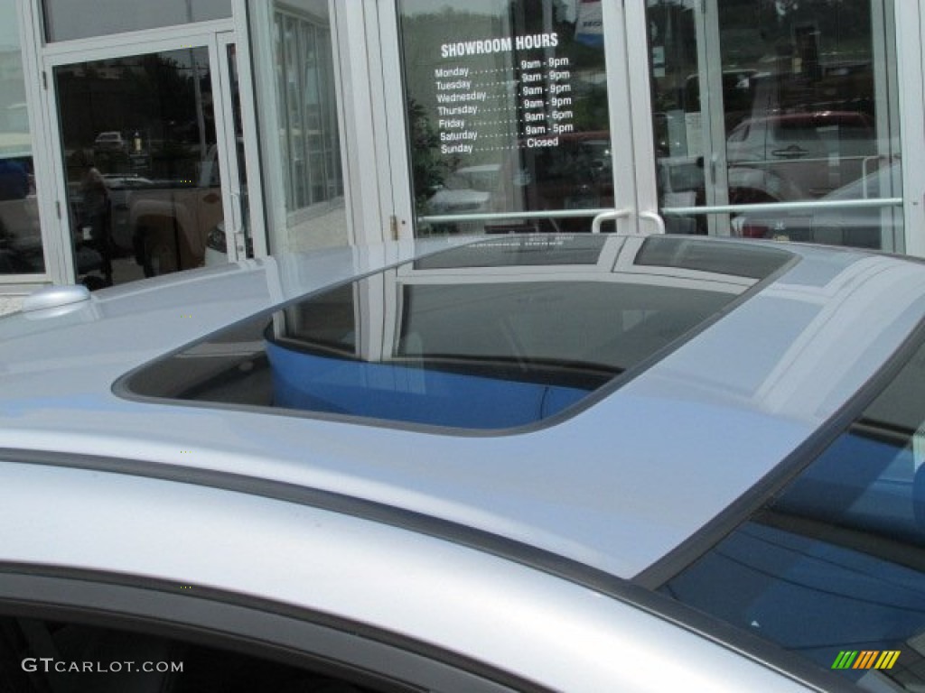 2009 Civic EX-L Coupe - Alabaster Silver Metallic / Black photo #4