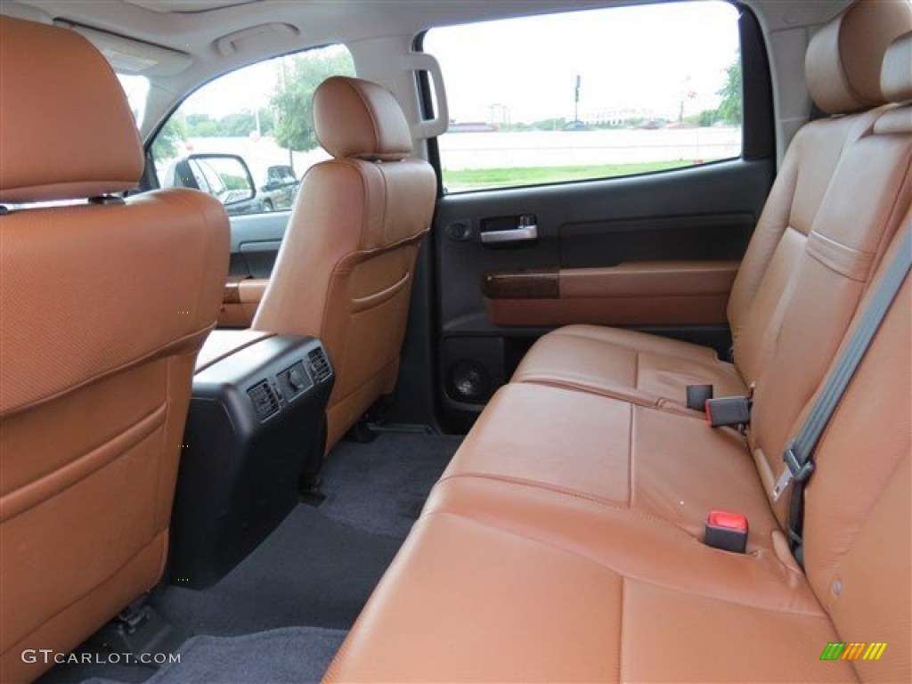 Red Rock Interior 2012 Toyota Tundra Limited CrewMax Photo #83089604