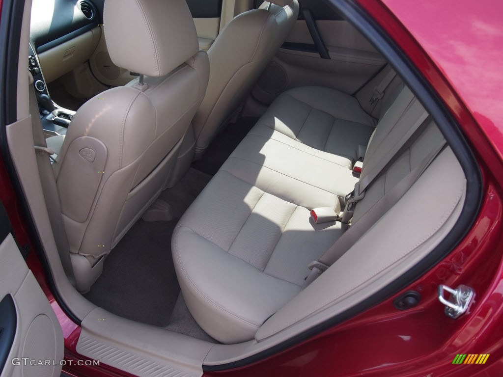 2007 MAZDA6 s Touring Sedan - Volcanic Red / Beige photo #12