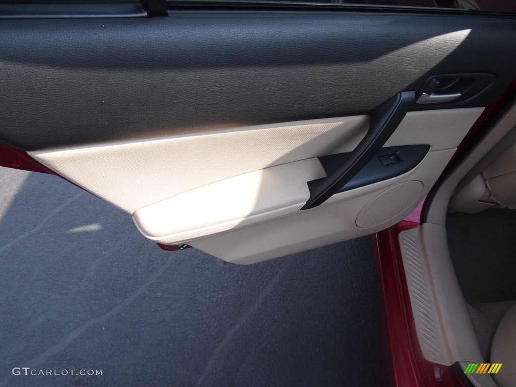 2007 MAZDA6 s Touring Sedan - Volcanic Red / Beige photo #13