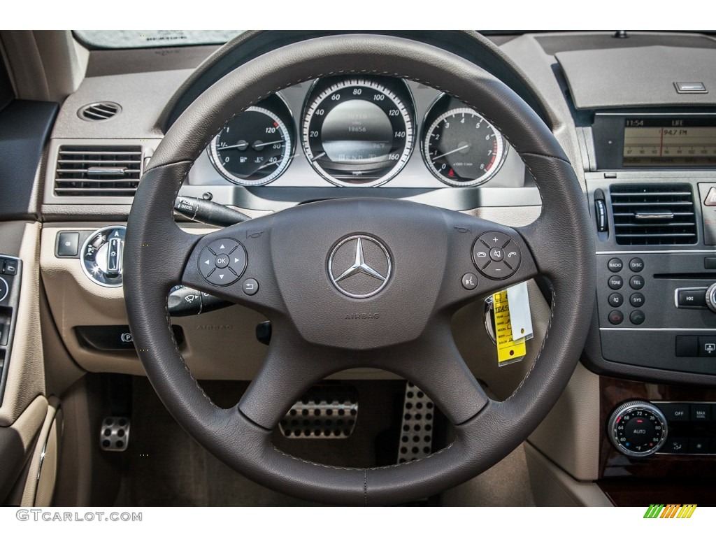 2011 Mercedes-Benz C 300 Luxury Steering Wheel Photos