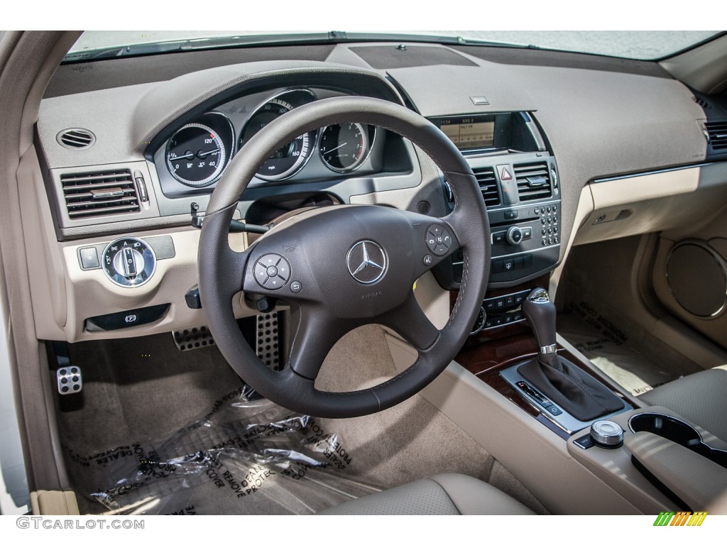 Almond/Mocha Interior 2011 Mercedes-Benz C 300 Luxury Photo #83091032