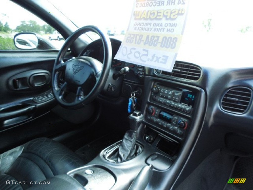 2000 Corvette Convertible - Black / Black photo #10