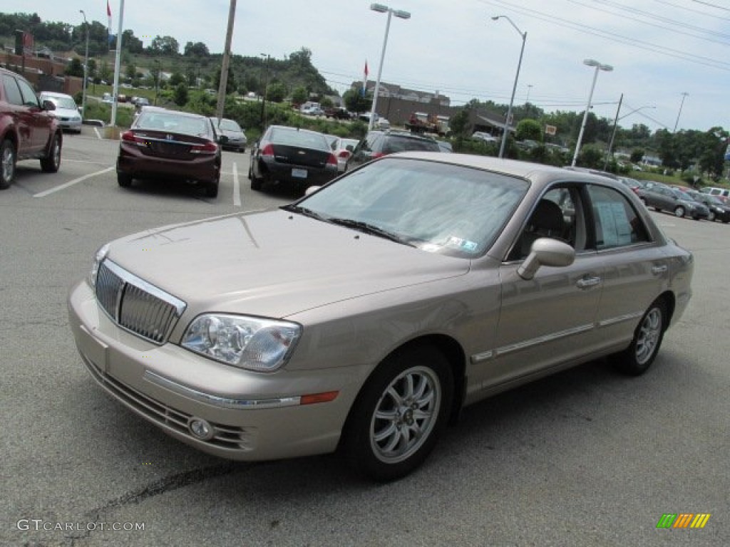 Golden Beige 2005 Hyundai XG350 L Exterior Photo #83091642