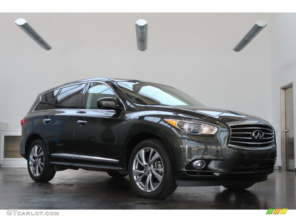 Emerald Graphite 2013 Infiniti JX 35 AWD Exterior Photo #83092284