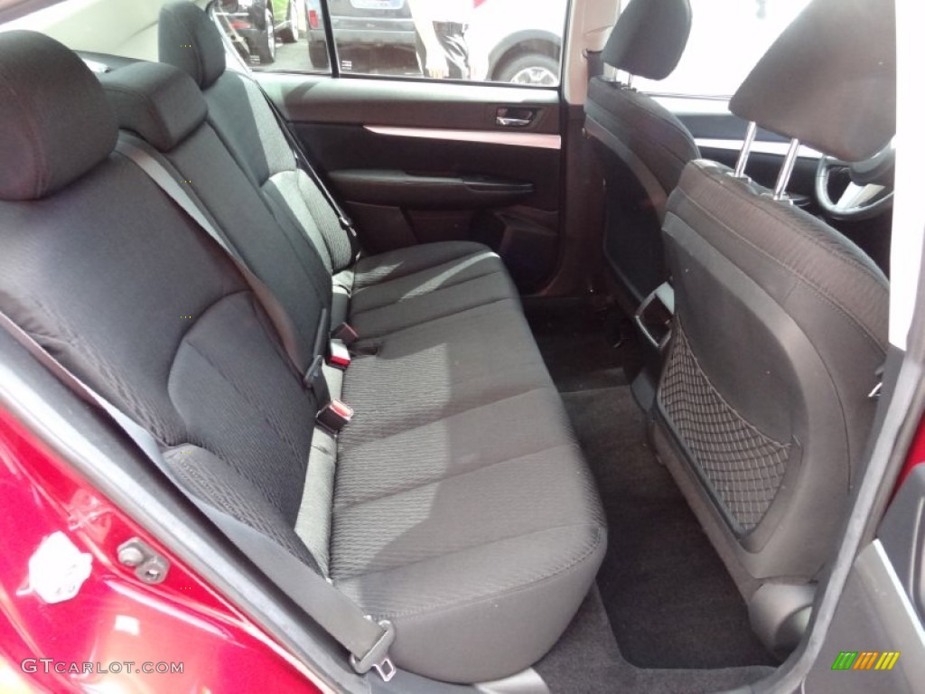 2011 Legacy 2.5i Premium - Ruby Red Pearl / Off-Black photo #20