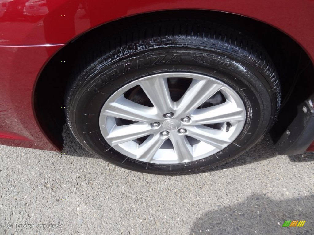 2011 Legacy 2.5i Premium - Ruby Red Pearl / Off-Black photo #29