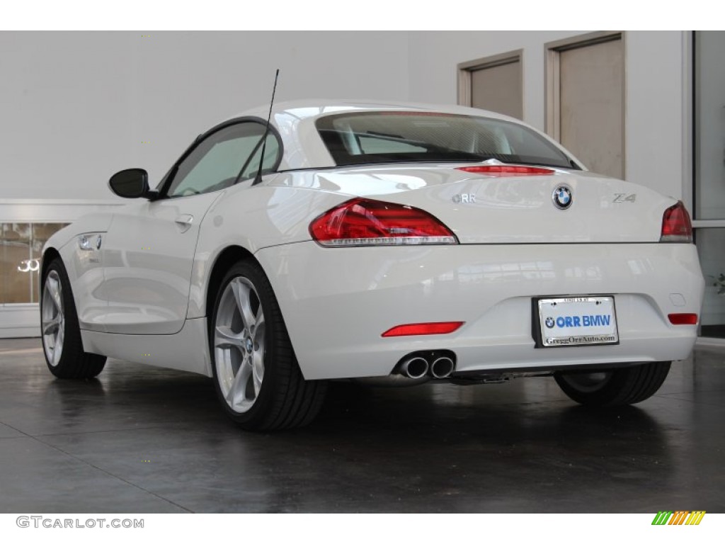 2014 Z4 sDrive28i - Alpine White / Canberra Beige photo #5