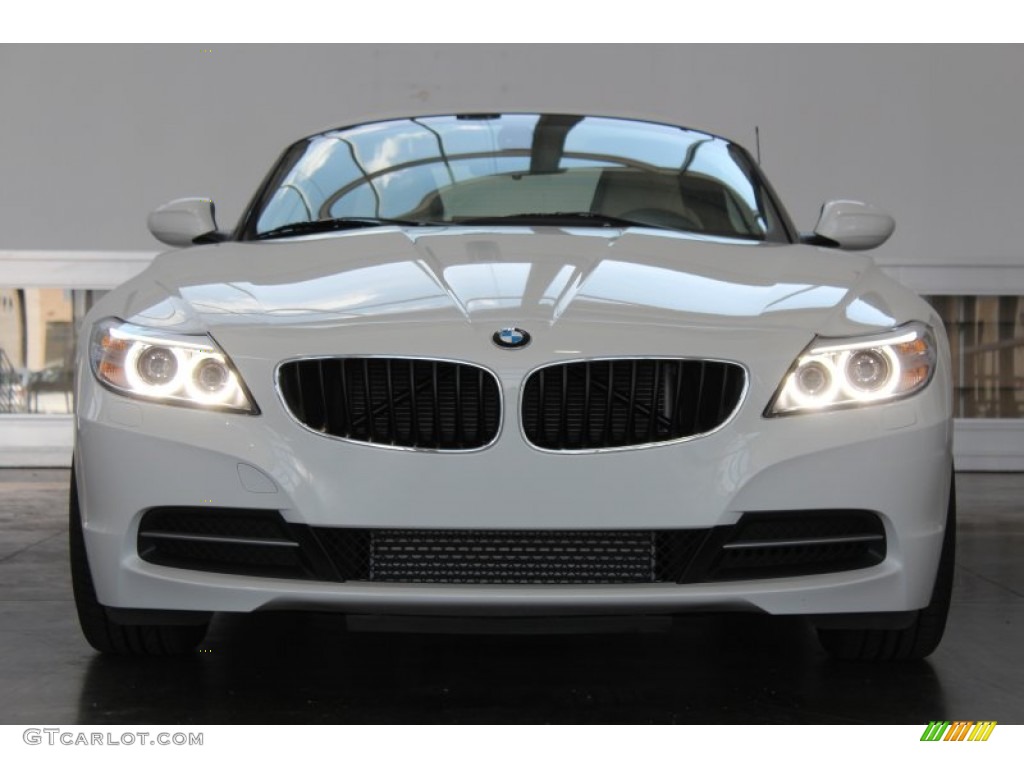 2014 Z4 sDrive28i - Alpine White / Canberra Beige photo #8