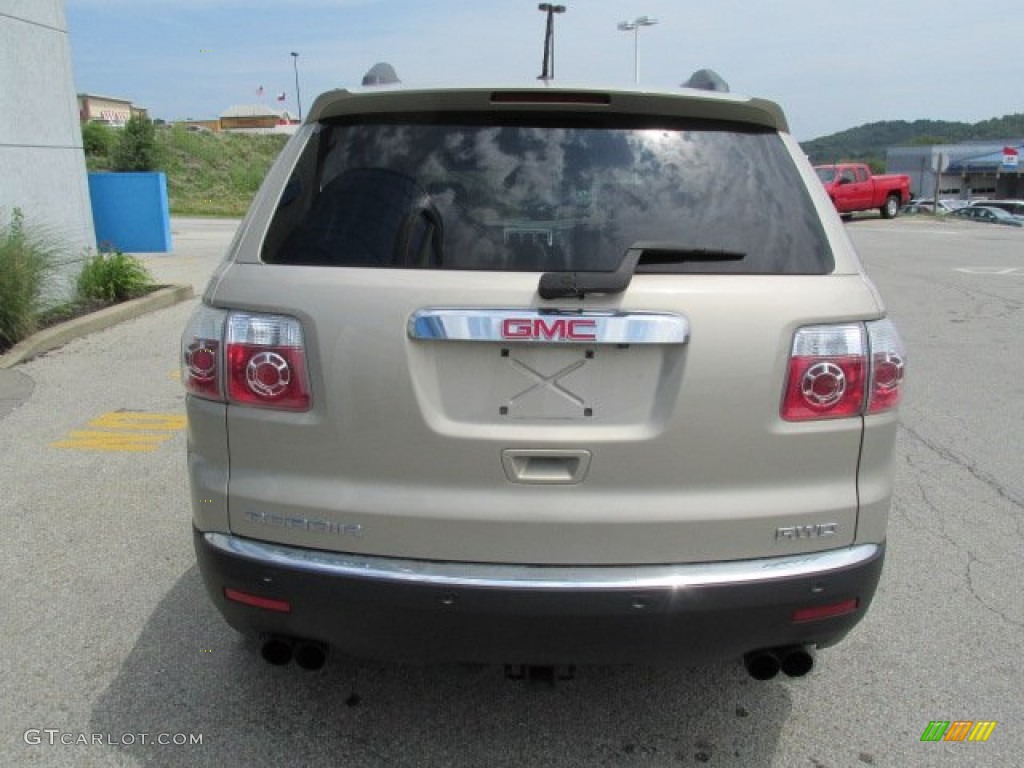 2010 Acadia SLT AWD - Gold Mist Metallic / Ebony photo #8