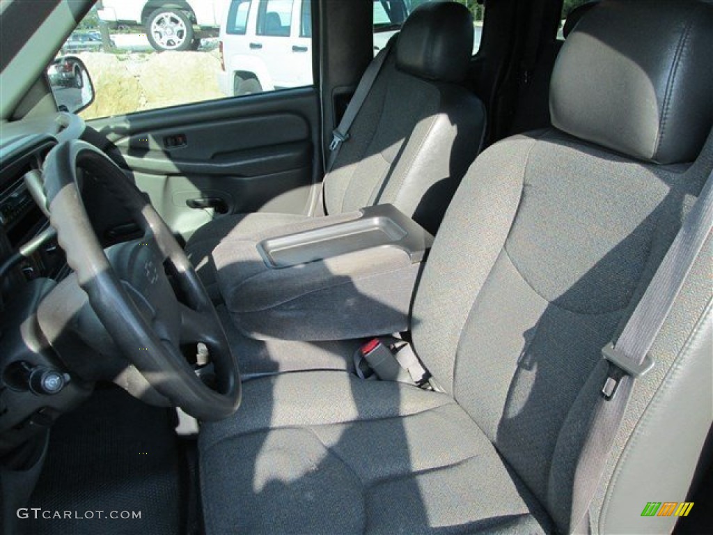 2004 Silverado 1500 LS Extended Cab - Summit White / Dark Charcoal photo #8