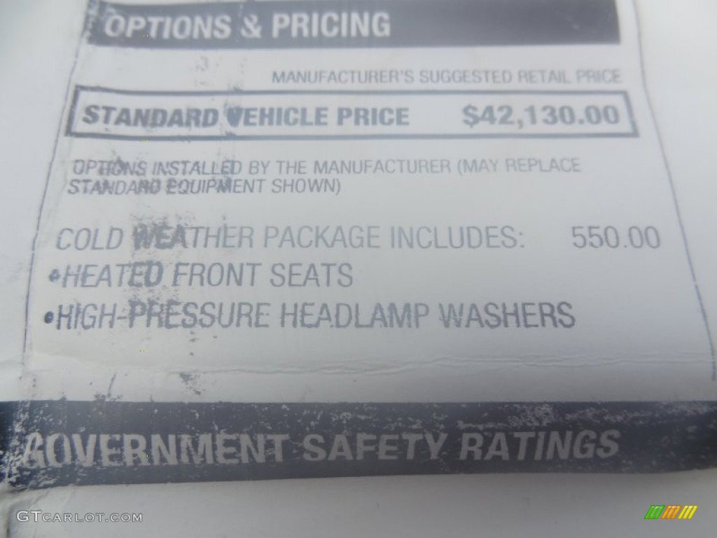 2009 Saab 9-3 2.0T Convertible Window Sticker Photo #83095362