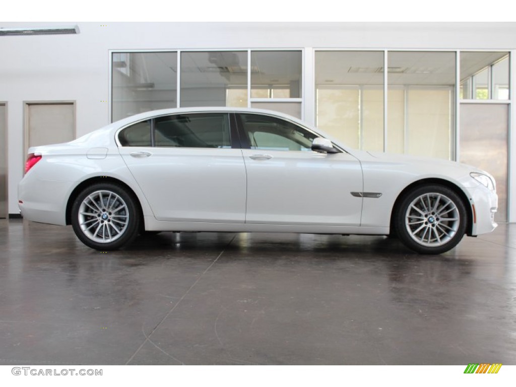 Mineral White Metallic 2013 BMW 7 Series 750Li Sedan Exterior Photo #83095991