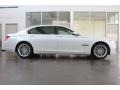 Mineral White Metallic 2013 BMW 7 Series 750Li Sedan Exterior