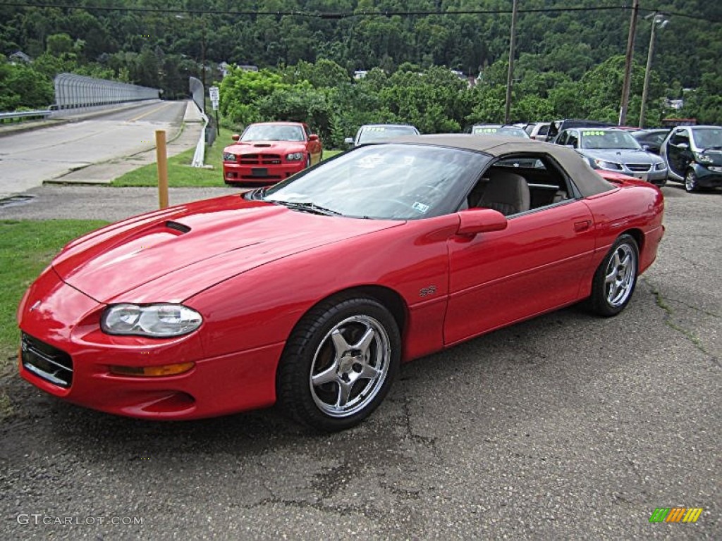 Bright Rally Red Chevrolet Camaro