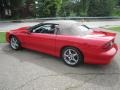 2002 Bright Rally Red Chevrolet Camaro Z28 Convertible  photo #3