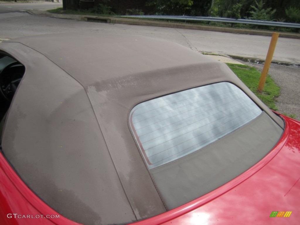 2002 Camaro Z28 Convertible - Bright Rally Red / Neutral photo #14
