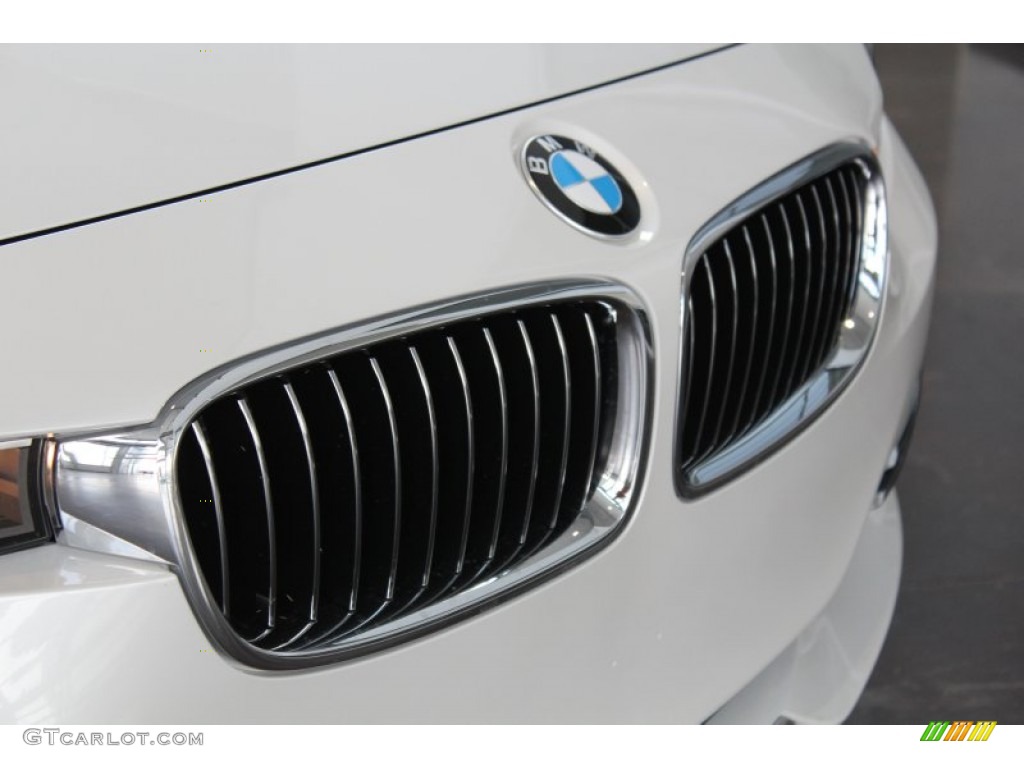 2013 3 Series 328i Sedan - Mineral White Metallic / Saddle Brown photo #10