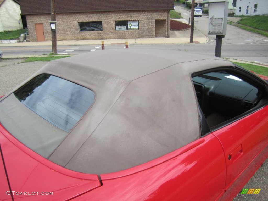 2002 Camaro Z28 Convertible - Bright Rally Red / Neutral photo #15