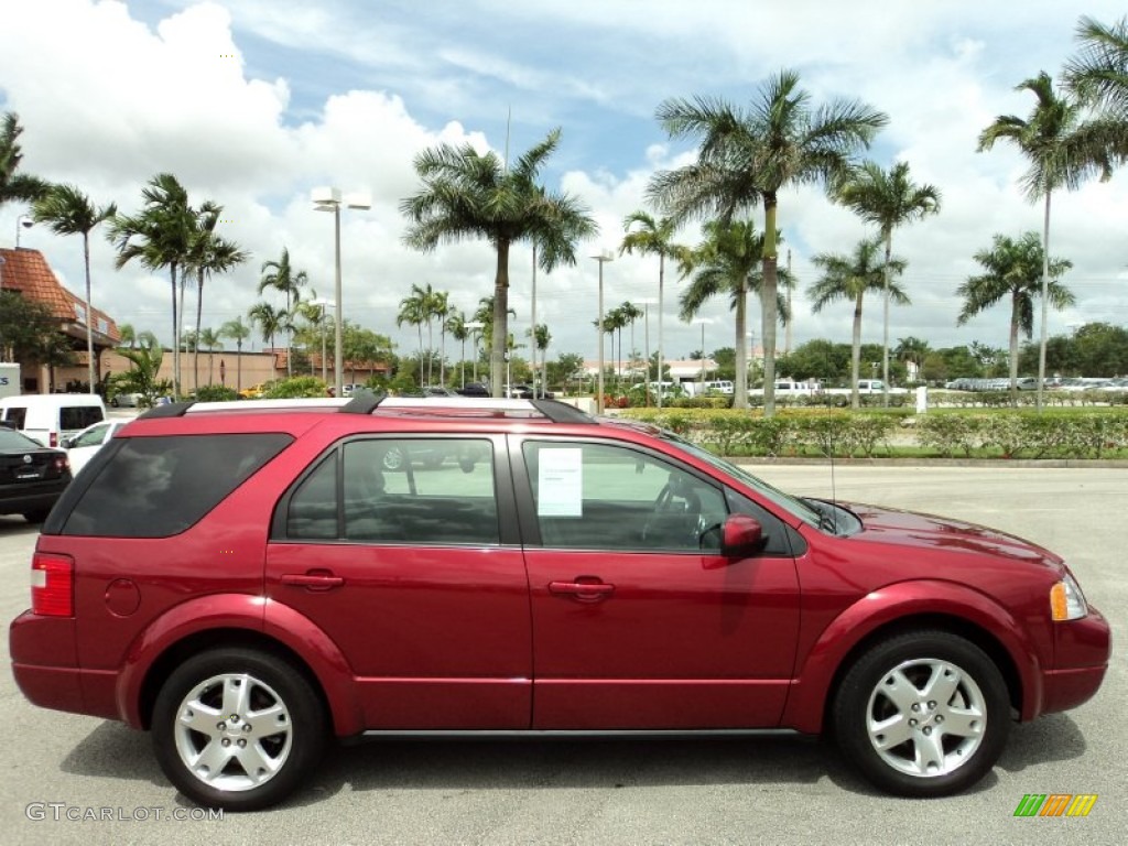 Red Fire Metallic 2007 Ford Freestyle Limited Exterior Photo #83097032