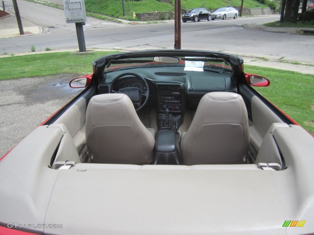 2002 Camaro Z28 Convertible - Bright Rally Red / Neutral photo #30