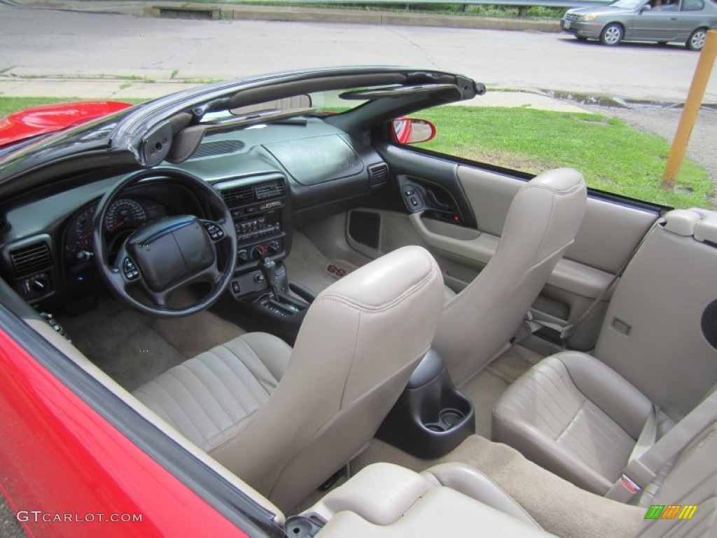2002 Camaro Z28 Convertible - Bright Rally Red / Neutral photo #31