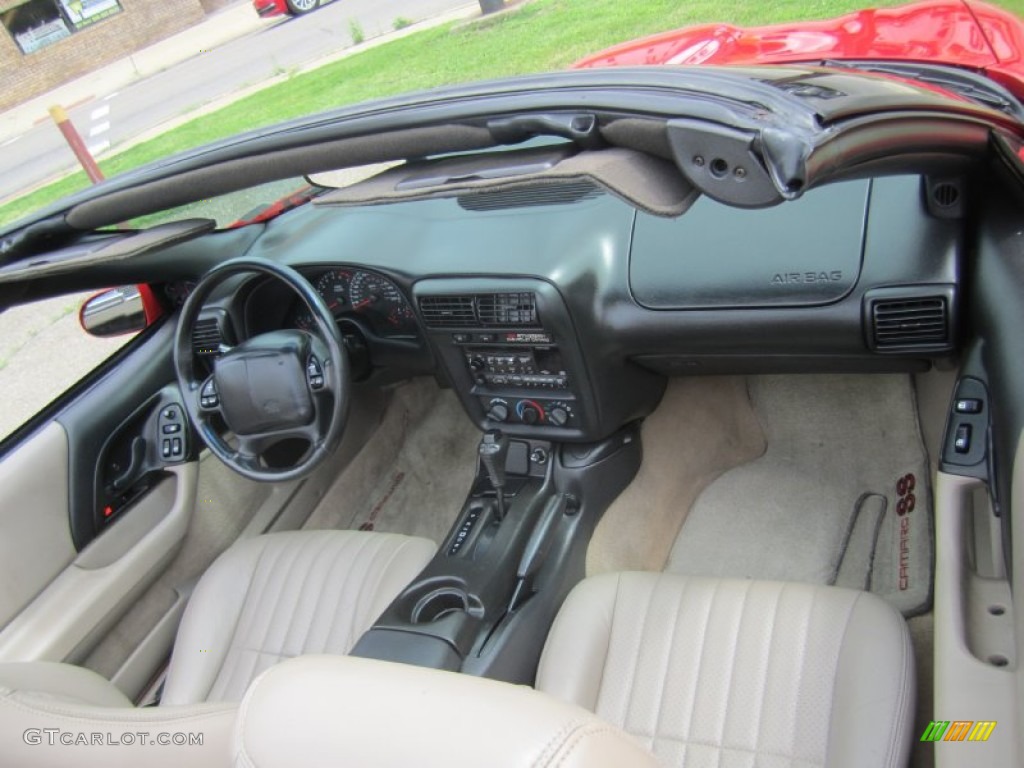 2002 Camaro Z28 Convertible - Bright Rally Red / Neutral photo #32