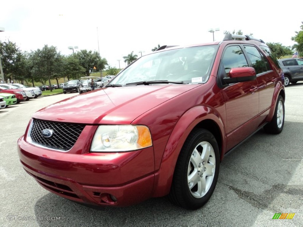 Red Fire Metallic 2007 Ford Freestyle Limited Exterior Photo #83097165