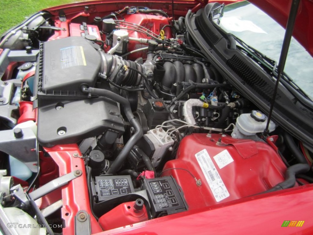 2002 Camaro Z28 Convertible - Bright Rally Red / Neutral photo #36