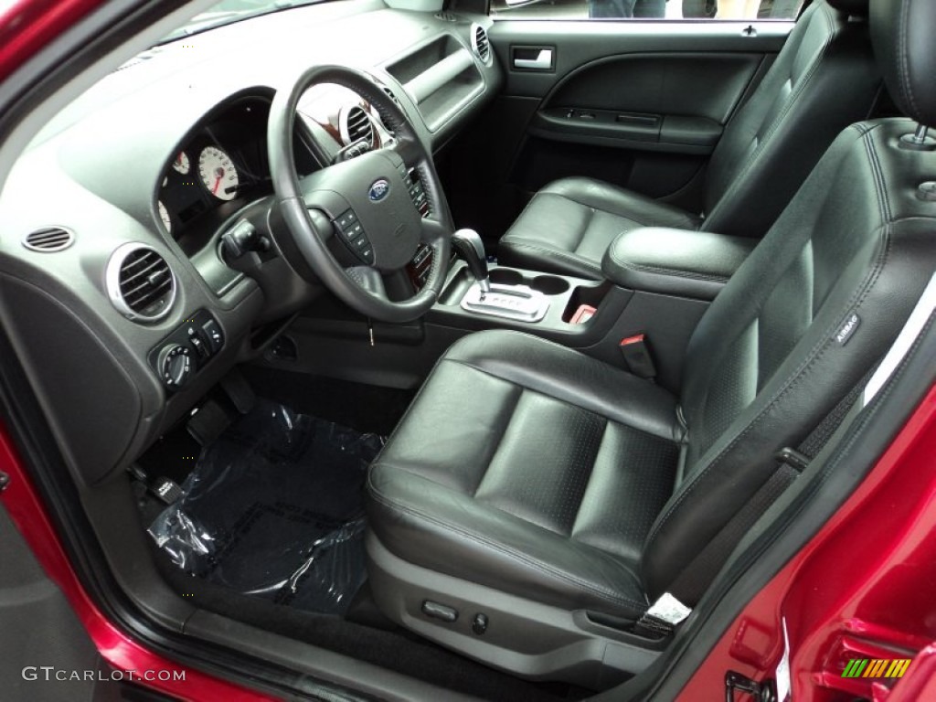 Black Interior 2007 Ford Freestyle Limited Photo #83097251