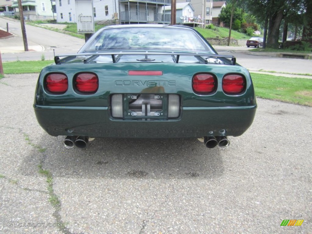 1994 Corvette Convertible - Polo Green Metallic / Light Beige photo #7